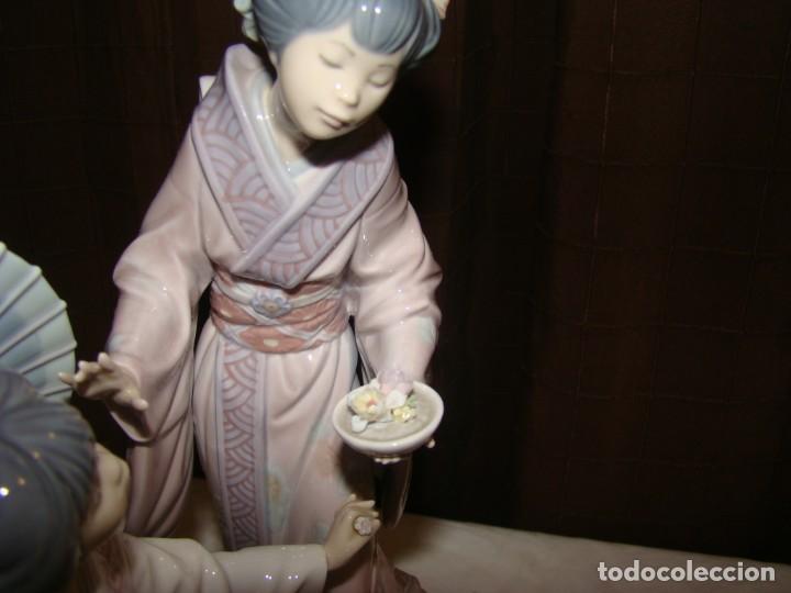 Antig&uuml;edades: Figura de LLADRO Japonesas - Foto 7