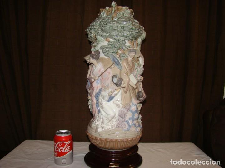 Antig&uuml;edades: Lladro Jarron Japones - Foto 2