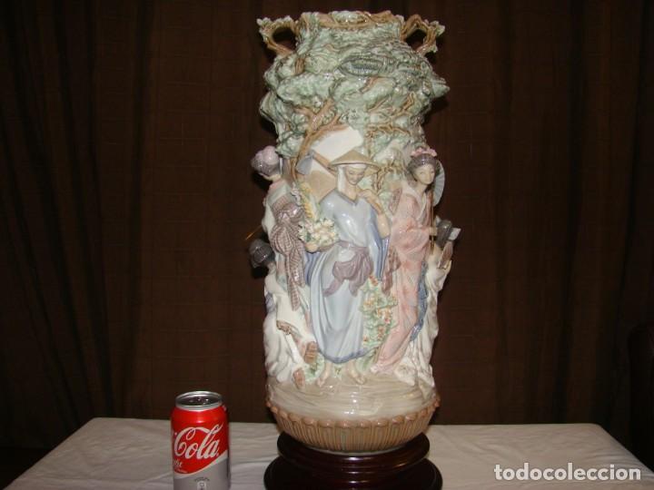 Antig&uuml;edades: Lladro Jarron Japones - Foto 3