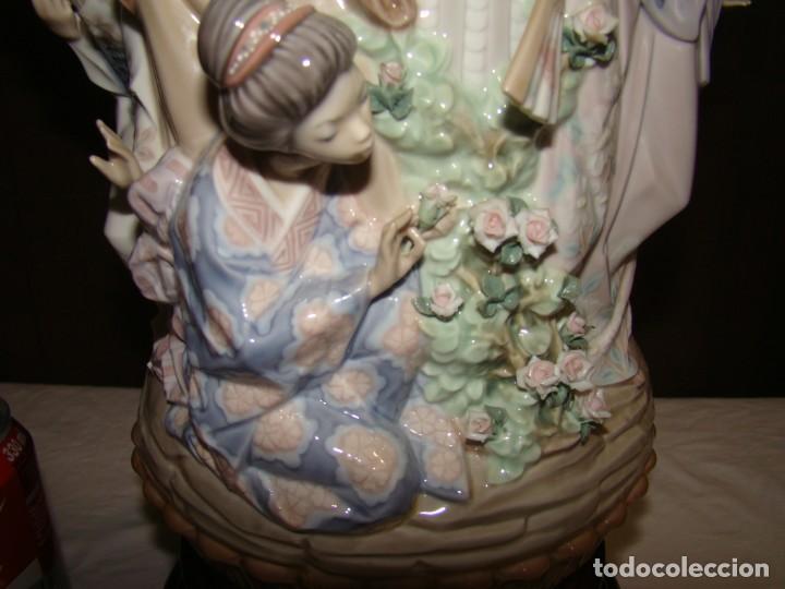 Antig&uuml;edades: Lladro Jarron Japones - Foto 6