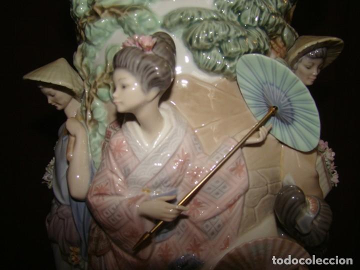 Antig&uuml;edades: Lladro Jarron Japones - Foto 7
