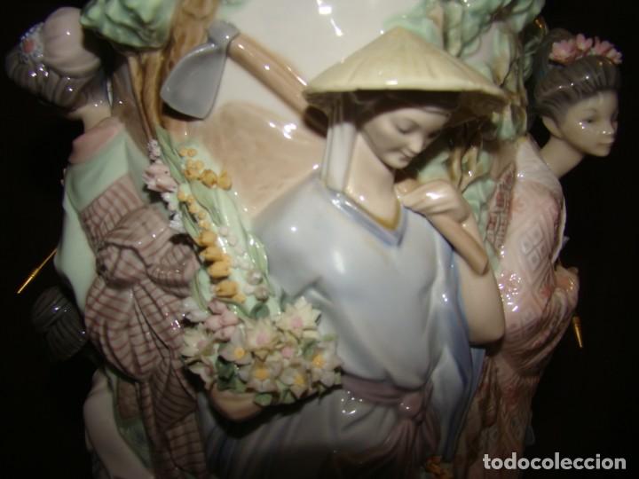 Antig&uuml;edades: Lladro Jarron Japones - Foto 8