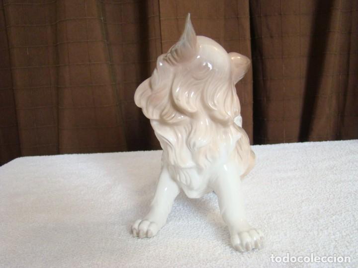 Antig&uuml;edades: Figura de LLADRO perro Papillon - Foto 7
