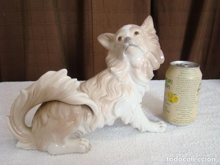 Antig&uuml;edades: Figura de LLADRO perro Papillon - Foto 10
