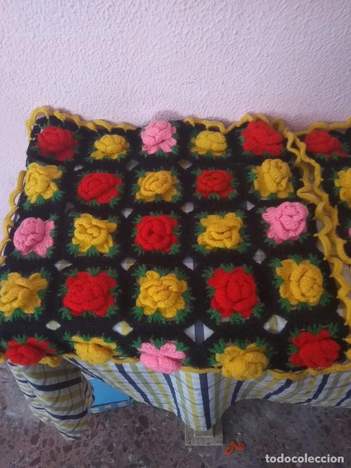 Antig&uuml;edades: Mantel antiguo para platos - Foto 2