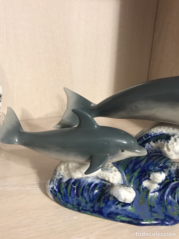 Antig&uuml;edades: Delfines sobre olas de a Lladr&oacute; - Foto 3