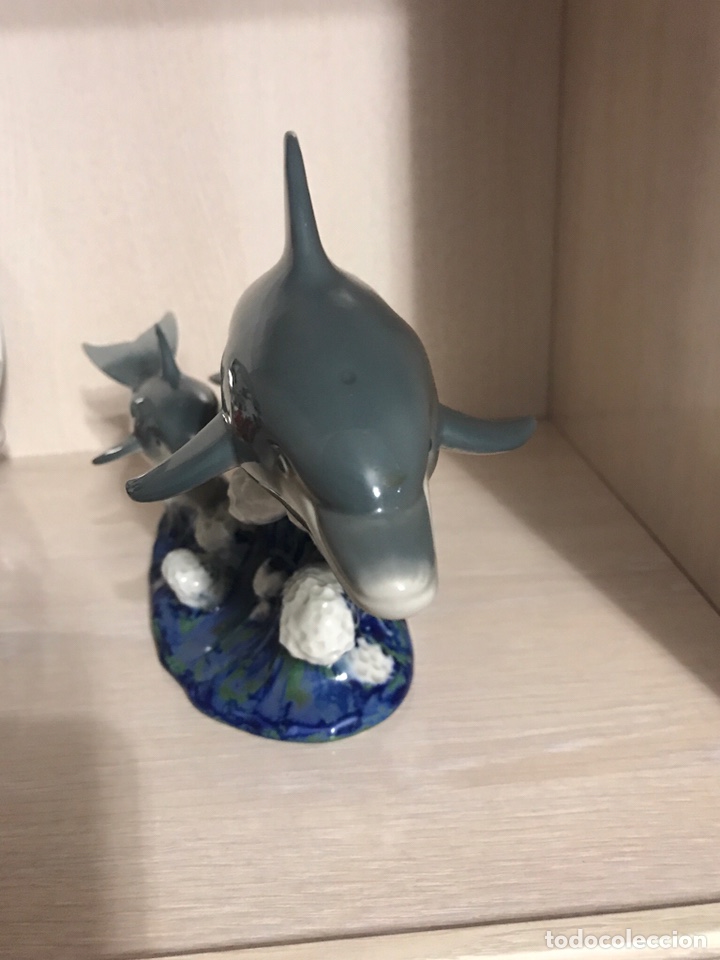 Antig&uuml;edades: Delfines sobre olas de a Lladr&oacute; - Foto 4