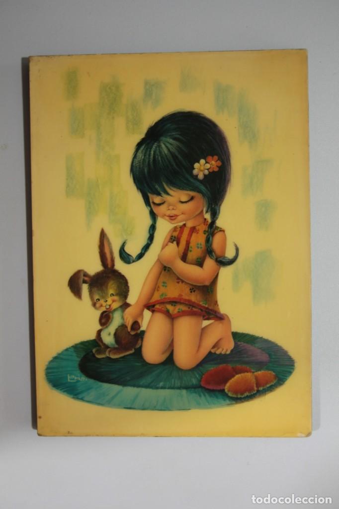 Antig&uuml;edades: ROMANTICA ESCENA INFANTIL - Foto 1