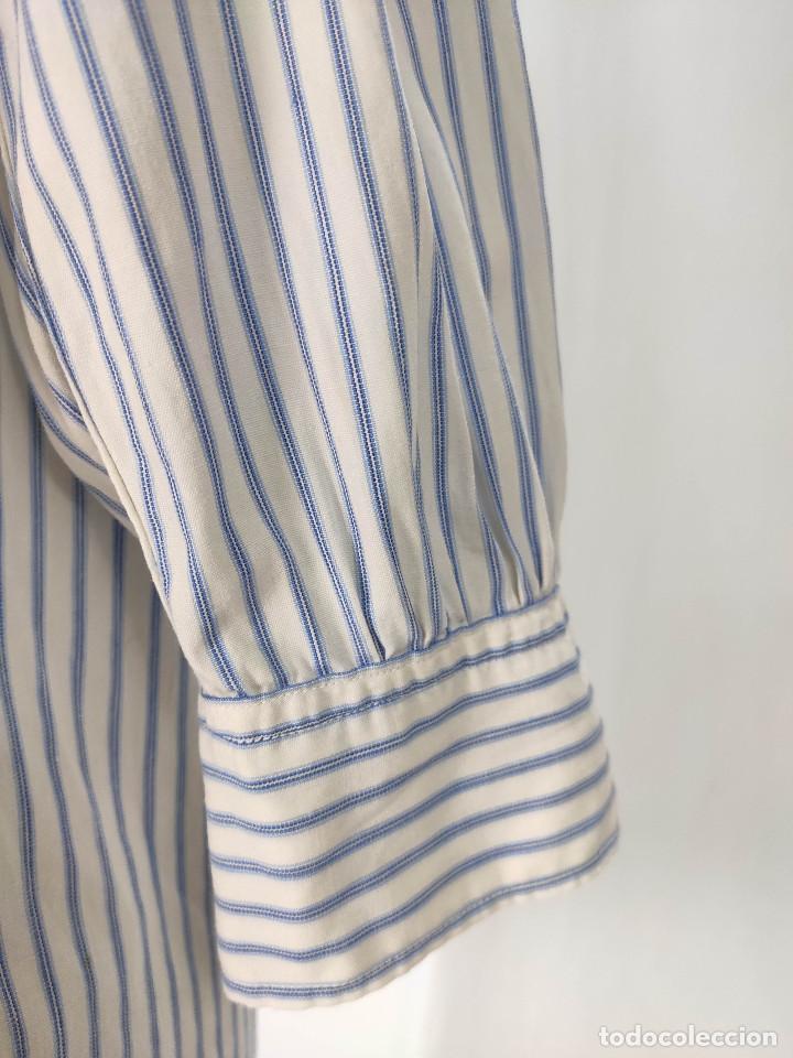 Antig&uuml;edades: Antigua camisa de rayas - Foto 3