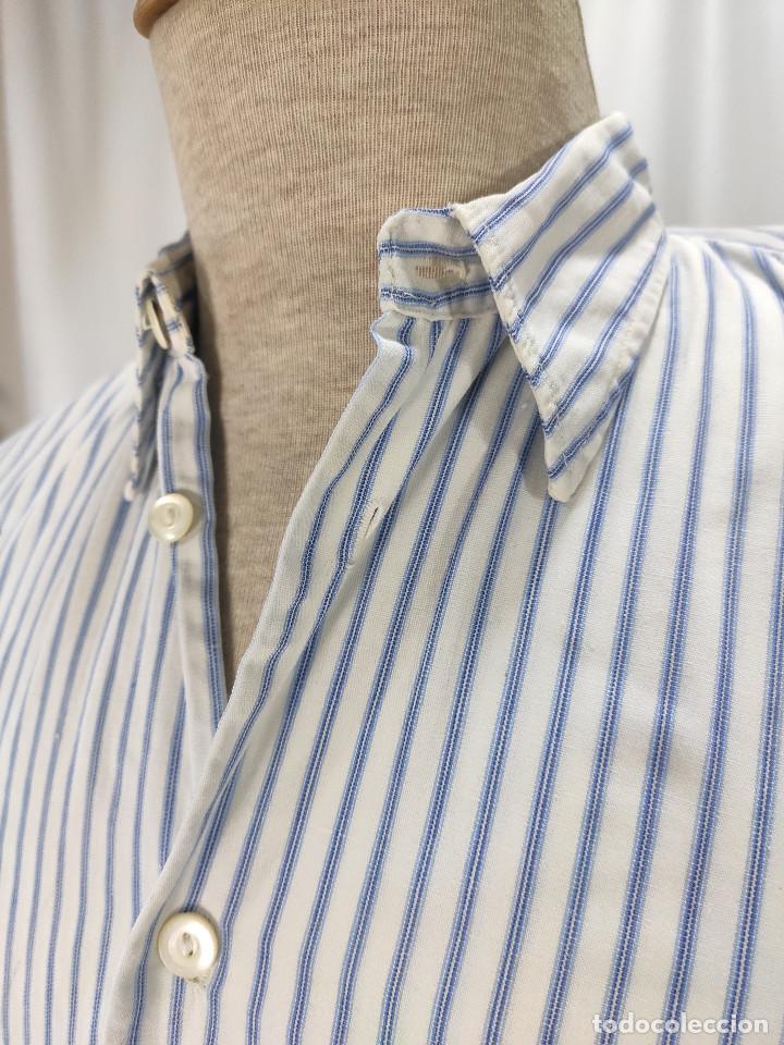 Antig&uuml;edades: Antigua camisa de rayas - Foto 4