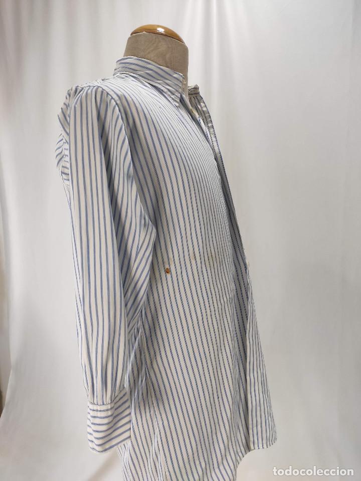Antig&uuml;edades: Antigua camisa de rayas - Foto 5