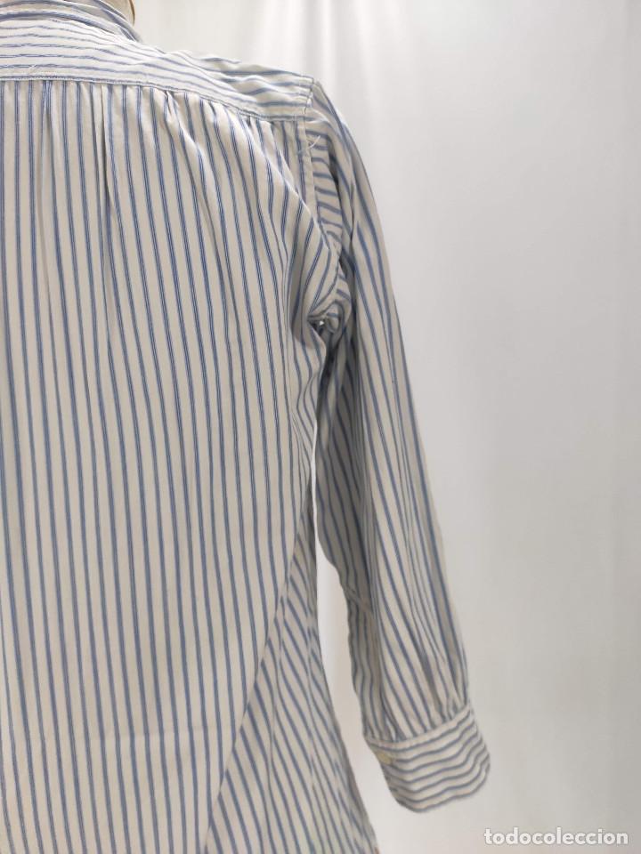 Antig&uuml;edades: Antigua camisa de rayas - Foto 8