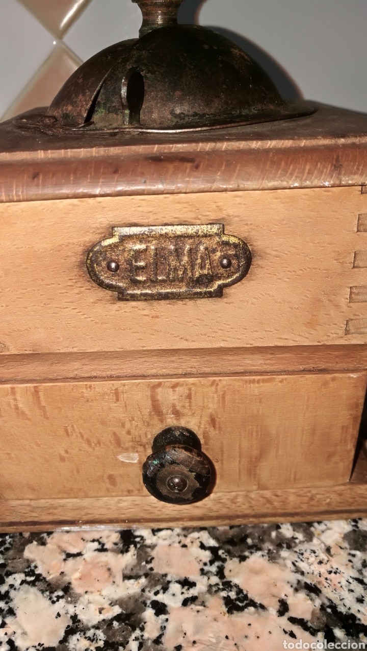 Antig&uuml;edades: ANTIGUO MOLINILLO CAFE MARCA ELMA - Foto 6
