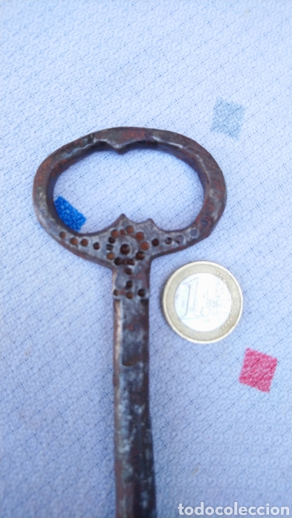 Antig&uuml;edades: Llave antigua de forja - Foto 2