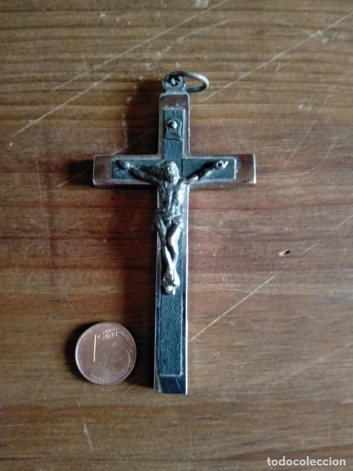 Antig&uuml;edades: ANTIGUO CRUCIFIJO - Foto 3