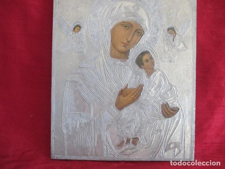Antig&uuml;edades: ICONO ESTA&Ntilde;O CINCELADO - Foto 4
