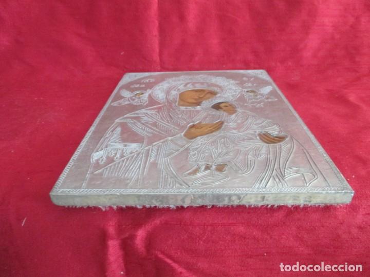 Antig&uuml;edades: ICONO ESTA&Ntilde;O CINCELADO - Foto 8