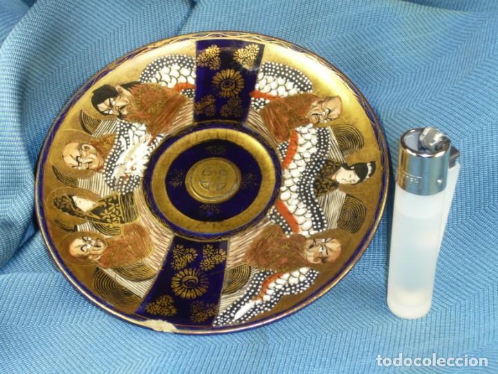 Antig&uuml;edades: Plato Satsuma Meiji. Plate - Foto 4