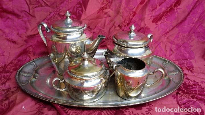 Antig&uuml;edades: IMPRESIONANTE JUEGO CAF&Eacute;/T&Eacute;. - Foto 1