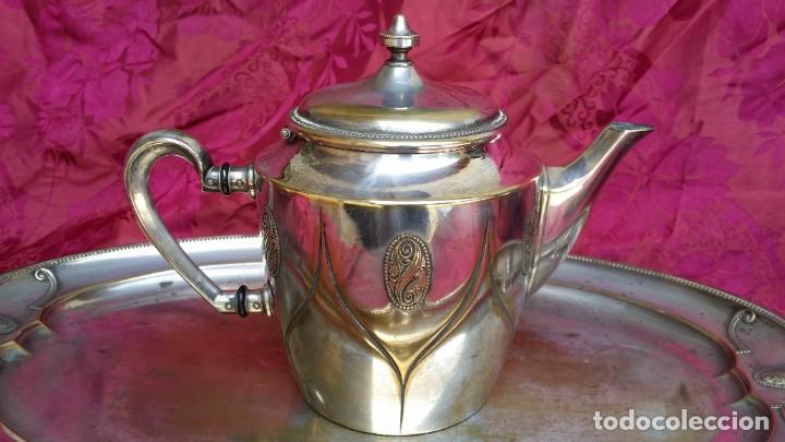 Antig&uuml;edades: IMPRESIONANTE JUEGO CAF&Eacute;/T&Eacute;. - Foto 4