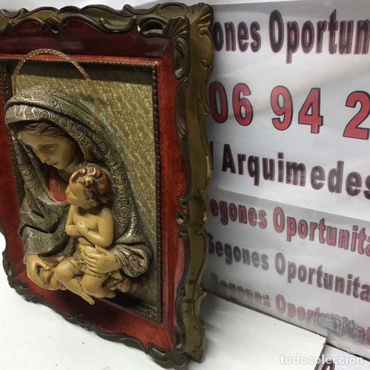 Antig&uuml;edades: CUADRO LA VIRGEN Y NI&Ntilde;O JESUS - Foto 5