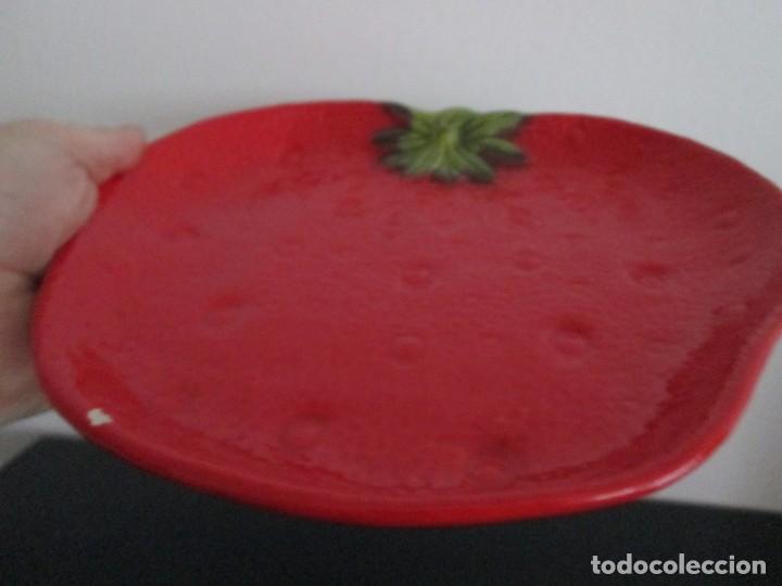Antig&uuml;edades: BANDEJA DE CERAMICA PARA POSTRES - Foto 2