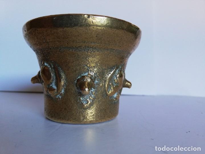 Antig&uuml;edades: PEQUE&Ntilde;O ALMIREZ DE BRONCE S. XVIII - Foto 1