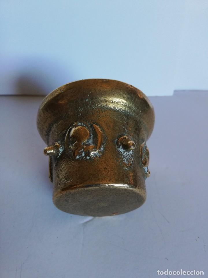 Antig&uuml;edades: PEQUE&Ntilde;O ALMIREZ DE BRONCE S. XVIII - Foto 4