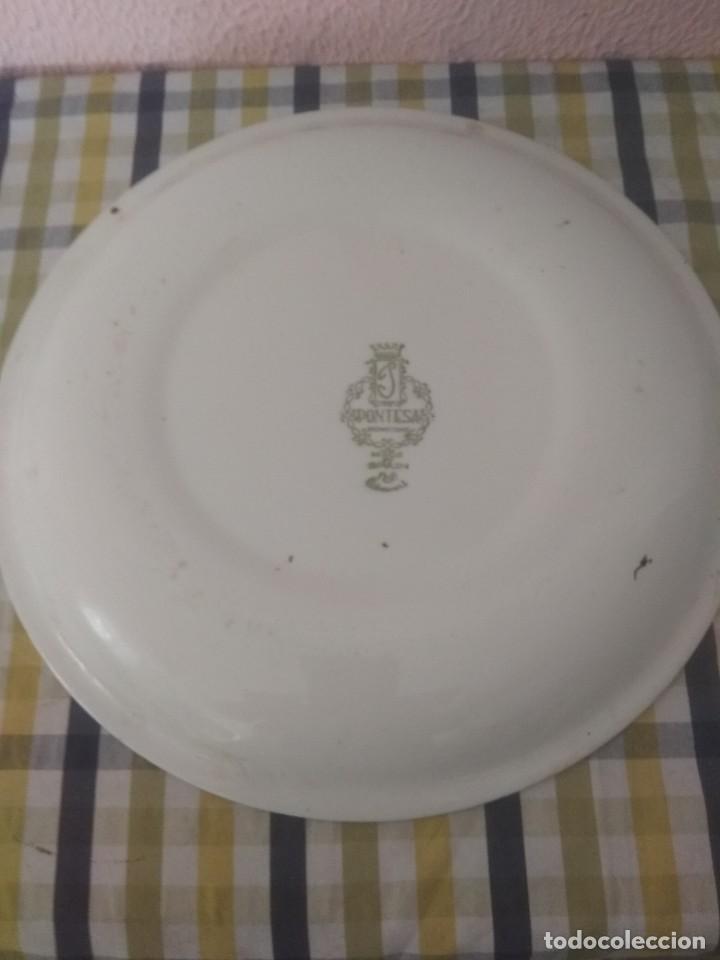 Antig&uuml;edades: Plato marca pontesa - Foto 2