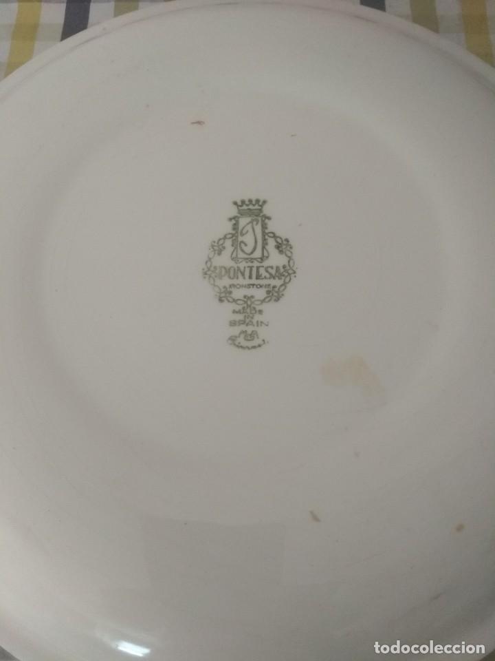 Antig&uuml;edades: Plato marca pontesa - Foto 2