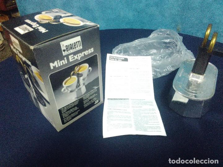 Antig&uuml;edades: CAFETERA BIALETTI MINI EXPRESS EN SU CAJA SIN ESTRENAR - Foto 2