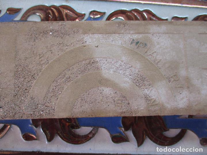 Antig&uuml;edades: Azulejos cenefas Valdillo plata Reflejos - Foto 3