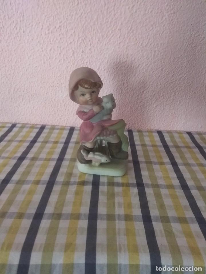 Antiques: Figura de porcelana