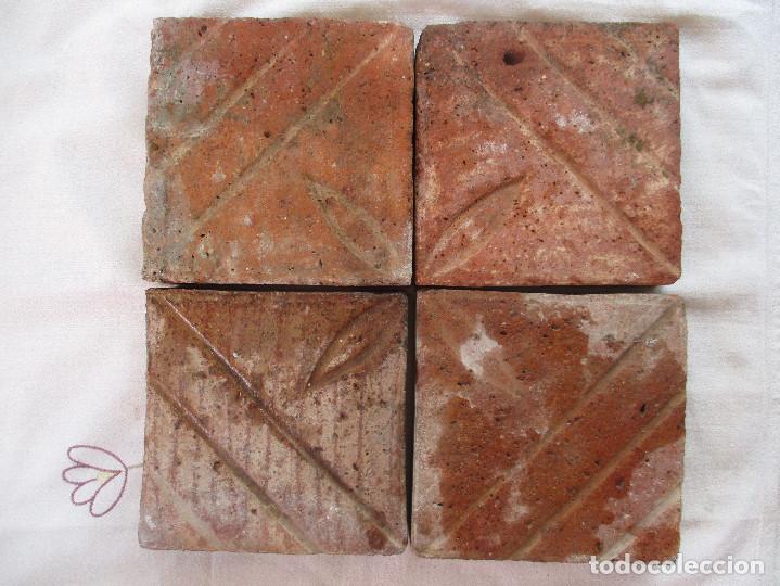 Antig&uuml;edades: Panel 4 azulejos barrocos Valencia - Foto 1