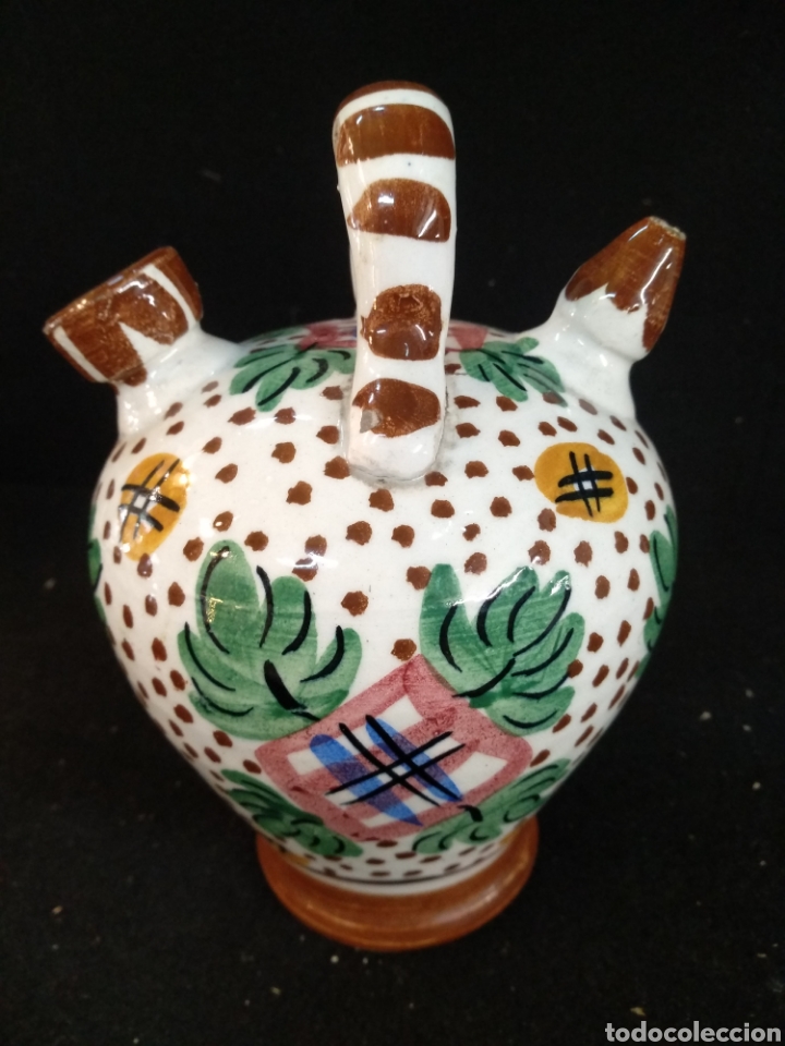 Antig&uuml;edades: Bonito botijo de ceramica - Foto 2