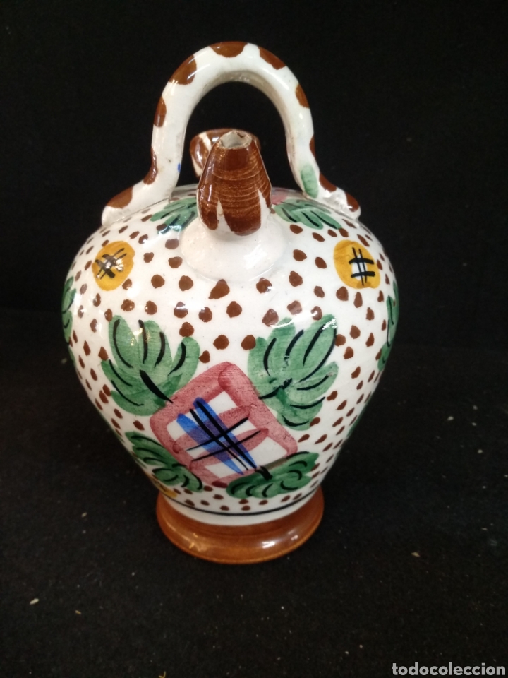 Antig&uuml;edades: Bonito botijo de ceramica - Foto 3