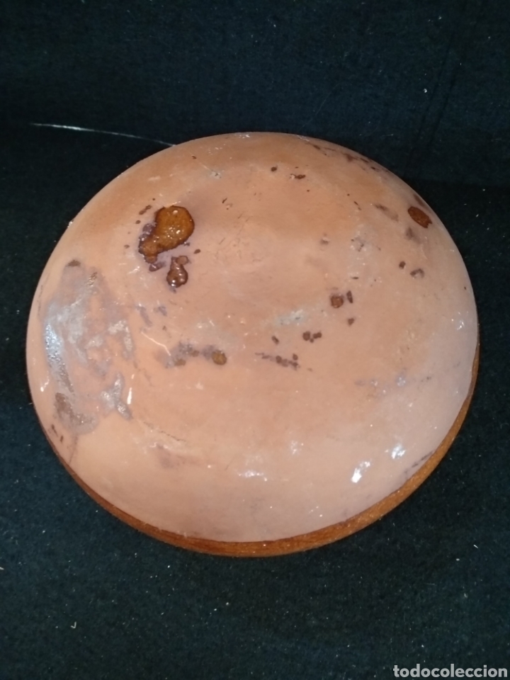 Antig&uuml;edades: Cazuela de barro, 19cm x 10 cm - Foto 3