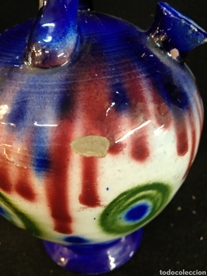 Antig&uuml;edades: Bonito botijo de ceramica - Foto 2