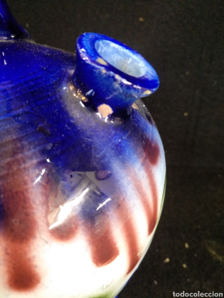 Antig&uuml;edades: Bonito botijo de ceramica - Foto 3