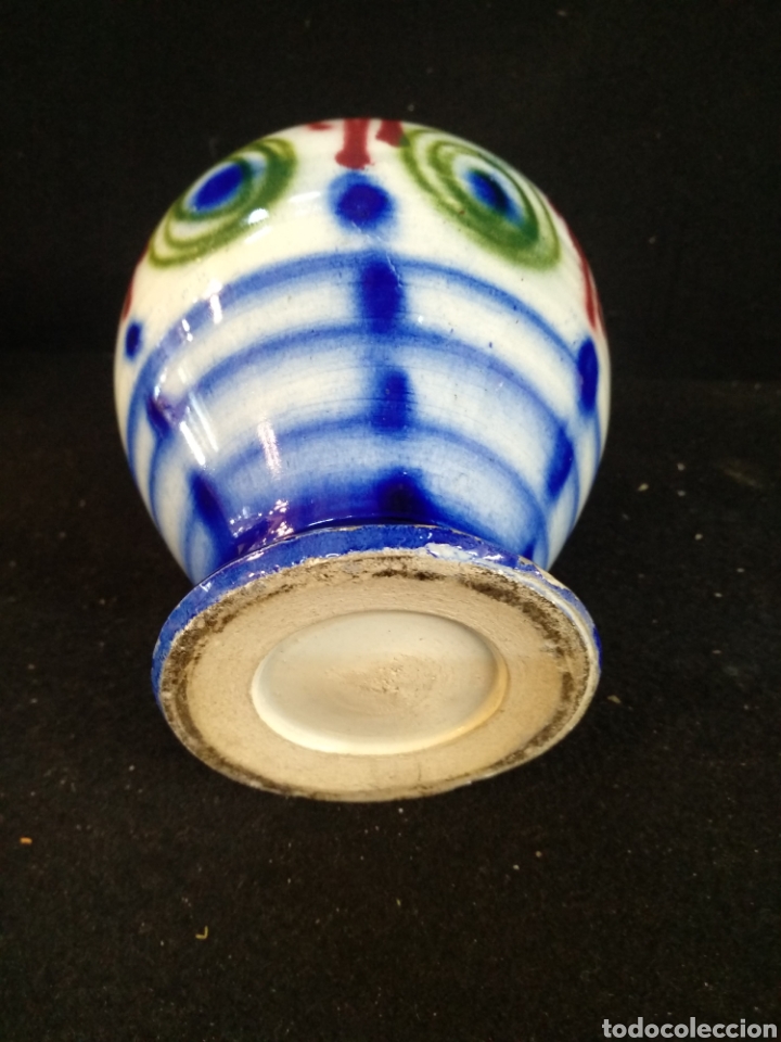 Antig&uuml;edades: Bonito botijo de ceramica - Foto 4