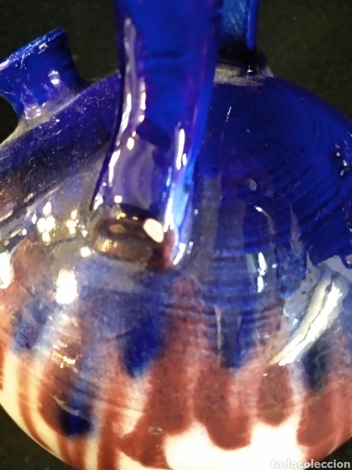 Antig&uuml;edades: Bonito botijo de ceramica - Foto 5