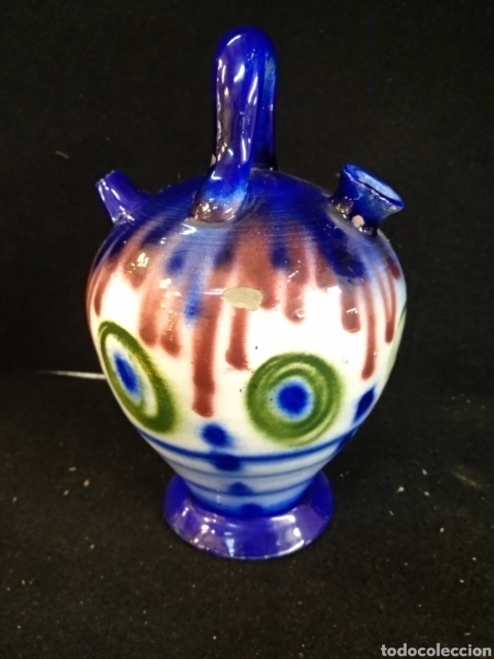 Antig&uuml;edades: Bonito botijo de ceramica - Foto 6