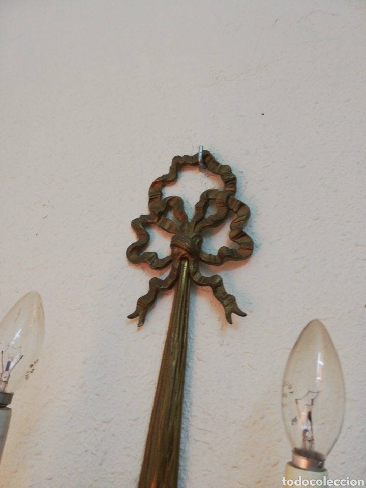 Antig&uuml;edades: APLIQUE BRONCE - Foto 3