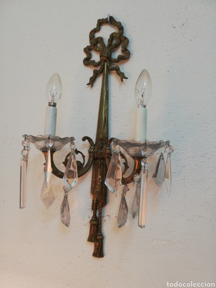 Antig&uuml;edades: APLIQUE BRONCE - Foto 1