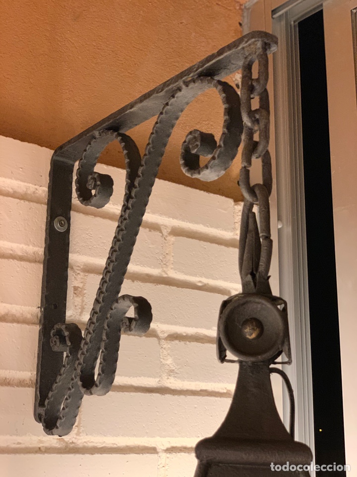 Antig&uuml;edades: farol de forja antiguo - Foto 6