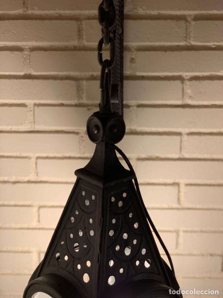 Antig&uuml;edades: farol de forja antiguo - Foto 8