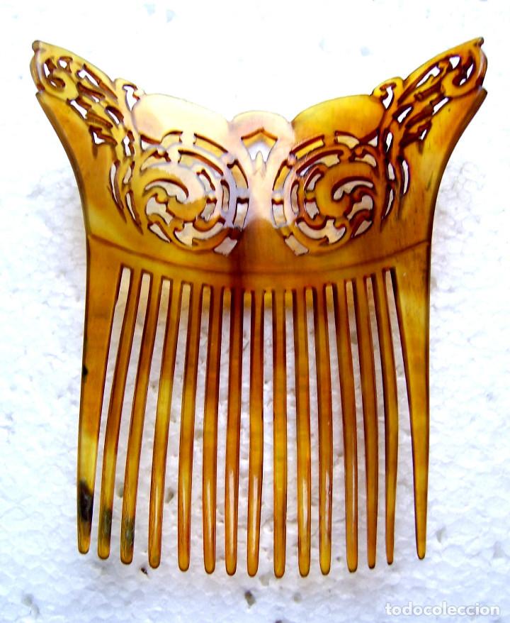 Antig&uuml;edades: Peineta de pelo estilo espa&ntilde;ol - Foto 7