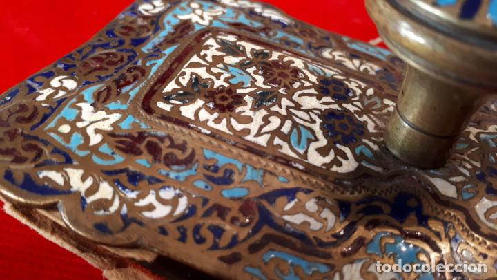 Antig&uuml;edades: SECANTE DE ESMALTE SIGLO XIX. - Foto 4