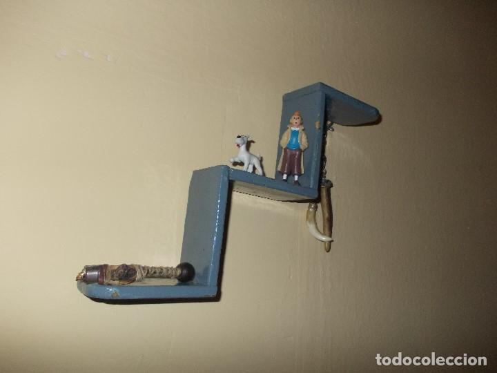 Antig&uuml;edades: estanteria peque&ntilde;a en forma de escalera - Foto 1