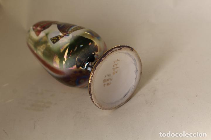 Antig&uuml;edades: copa ceramica reflejo numerada italy - Foto 2
